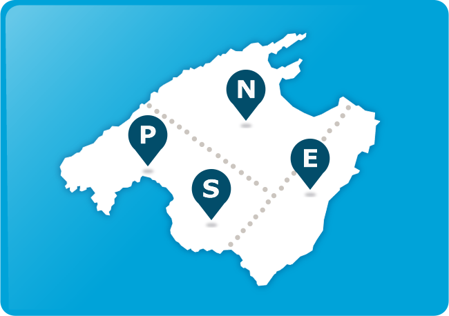 mapa de mallorca mallorcabooking